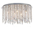 Flush luminaire in Chrome LL00201